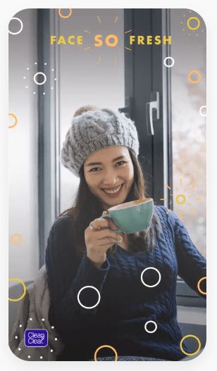 Snapchat ad